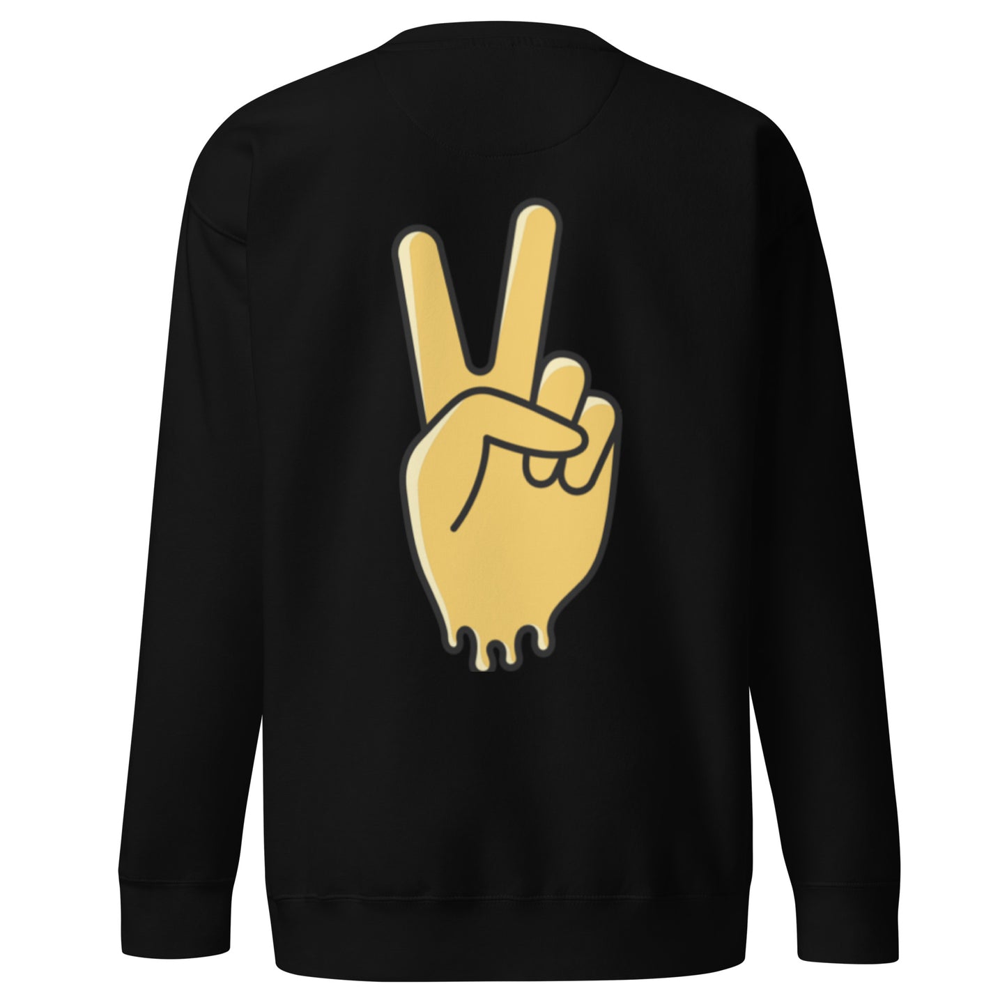 Custom Smiley Peace Unisex Premium Sweatshirt